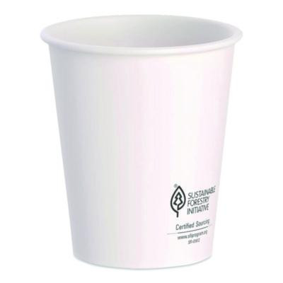 Thermoguard Paper Hot Cup, 12 Oz, White, 30/Pack