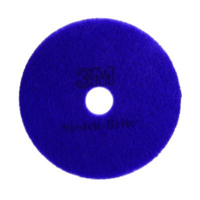 Diamond Floor Pads, 13" Diameter, Purple, 5/Carton
