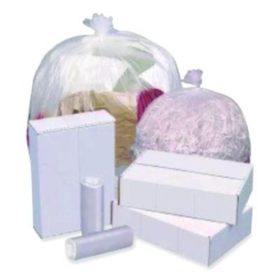 High Density Can Liners, 16 Gal, 8 Mic, 24" x 31", Natural, Interleaved Roll, 50 Bags/Roll, 20 Rolls/Carton