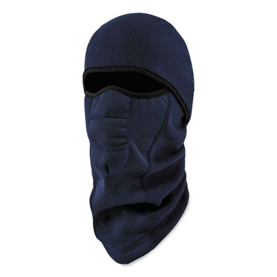 N-Ferno 6823 Hinged Balaclava Face Mask, Fleece, One Size Fits Most, Navy