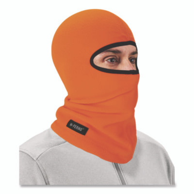 N-Ferno 6821 Fleece Balaclava Face Mask, One Size Fits Most, Orange