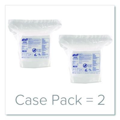 Surface Multi-Purpose Disinfecting Wipes, 1-Ply, 5 x 7, Fresh Citrus, White, 2/Carton