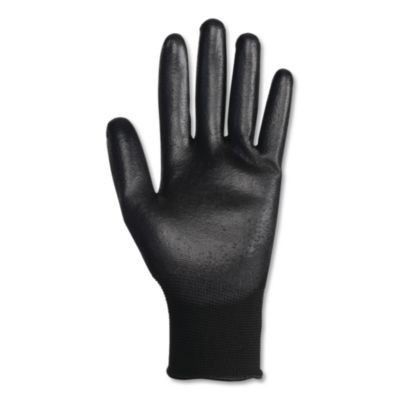 G40 Polyurethane Coated Gloves, En388: 3131X, 10" Long, Small, Black, 60 Pairs/Carton