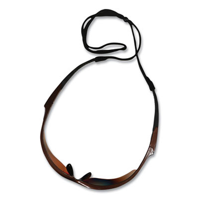 Nemesis Safety Glasses, Brown Half Frame, Polarized Brown Dual Lens, 12/Box