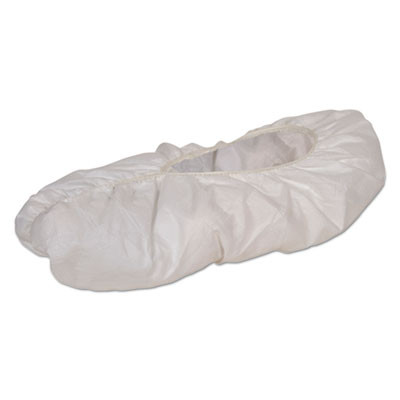 A40 Shoe Covers, One Size Fits Most, White, 400/Carton