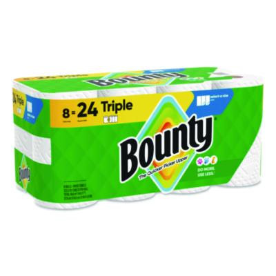 Select-a-Size Kitchen Roll Paper Towels, 2-Ply, White, 6 x 11, 123 Sheets/Roll, 8 Triple Rolls/Carton