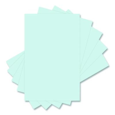 Colors 30% Recycled Colored Paper, 20 Lb Bond Weight, 11 x 17, Blue, 500/Ream