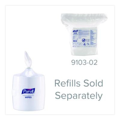 Surface Disinfecting Wipes Wall Dispenser, 11 x 13.38 x 11.06, White