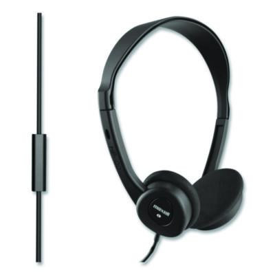 Hp100 Headphone With Mic, Black
