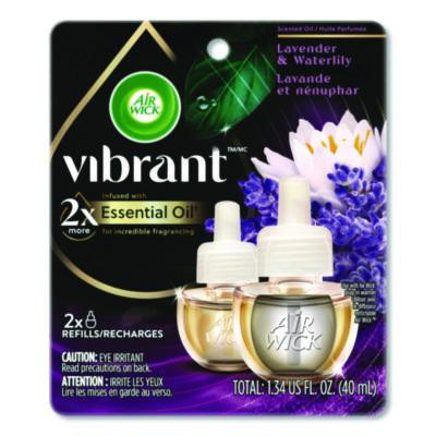 Scented Oil Refill, Lavender And Waterlily, 0.67 Oz, 2/Pack