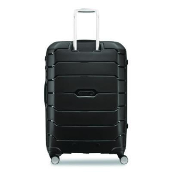 Freeform Hard Side Carry-On Suitcase, Four-Wheeled Spinner, 20.95 x 13.8 x 31.1, Black