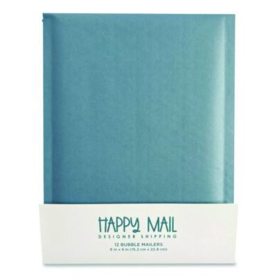 Self-Sealing Bubble Mailer, 6 x 9, Blue, 12/Pack