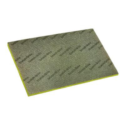 Clean And Shine Pad, 28 x 14, Brown/Yellow, 5/Carton