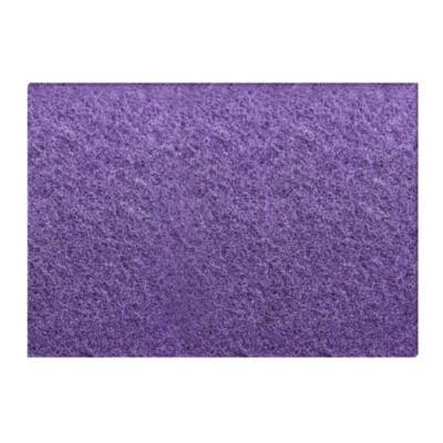 Diamond Floor Pads, 20 x 14, Purple, 5/Carton