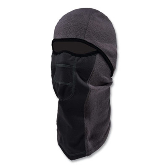 N-Ferno 6823 Hinged Balaclava Face Mask, Fleece, One Size Fits Most, Gray