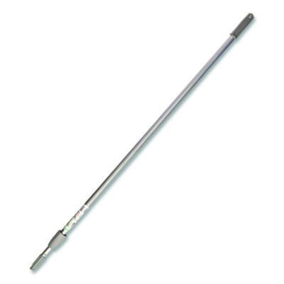 Smartcolor Telepole, 48" To 96", Silver/Green