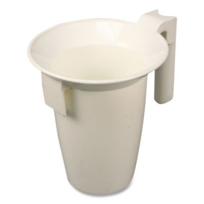 Value-Plus Toilet Bowl Caddy, Plastic, White