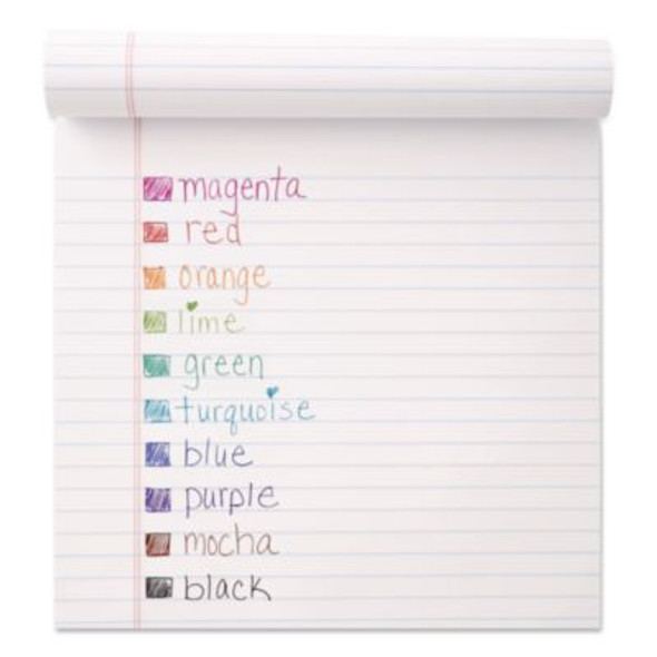 Inkjoy 100 Ballpoint Pen, Stick, Medium 1 Mm, Black Ink, Smoke/Black Barrel, Dozen