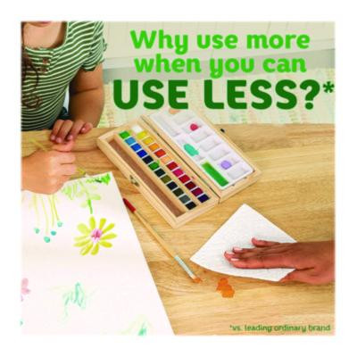 Select-a-Size Kitchen Roll Paper Towels, 2-Ply, 11 x 5.9, White, 135 Sheets/Roll, 2 Rolls/Pack