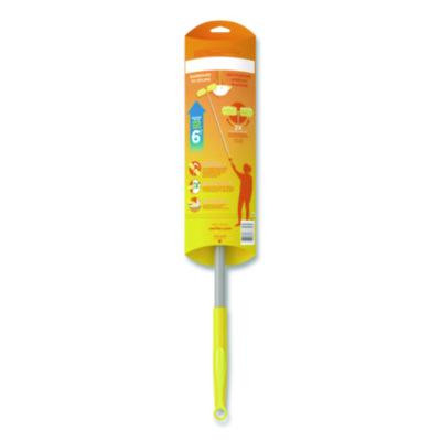 Heavy Duty Dusters With Super Extender Handle, 6 Ft Handle, 1 Handle/4 Dusters