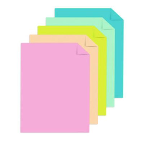 Color Paper - "Sprinkles" Assortment, 24 Lb Bond Weight, 8.5 x 11, 25 Assorted, 300/Pack