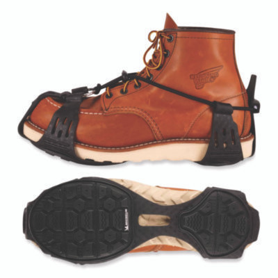 Trex 6325 Spikeless Traction Devices, Large (Men's Size 8 To 11), Black, Pair