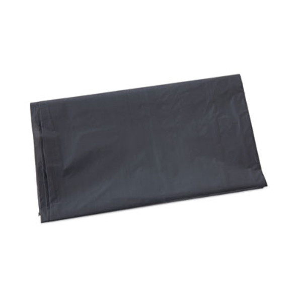 Linear Low Density Industrial Can Liners, 33 Gal, 1.3 Mil, 33" x 39", Gray, Flat Pack, 100/Carton