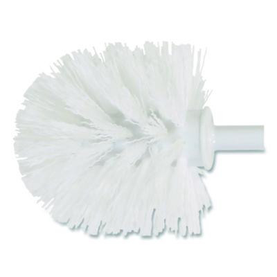 Spiral Bowl Brush, 13" Handle, White
