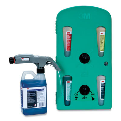 Bathroom Disinfectant Cleaner Concentrate 4a, Baby Powder Scent, 0.5 Gal Bottle, 4/Carton