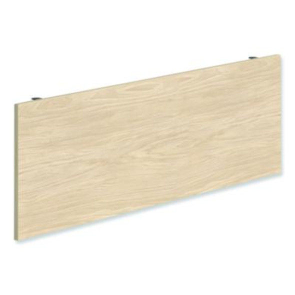 Alera Seville Series Modesty Panel For D-Top Tables, 44.3w x 0.63d x 13.78h, Maple Melamine/Wood