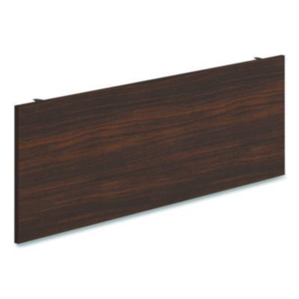 Alera Seville Series Modesty Panel For D-Top Tables, 44.3w x 0.63d x 13.78h, Mahogany Melamine/Wood