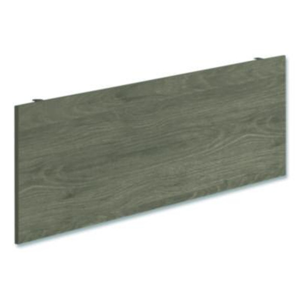 Alera Seville Series Modesty Panel For D-Top Tables, 44.3w x 0.63d x 13.78h, Walnut Melamine/Wood