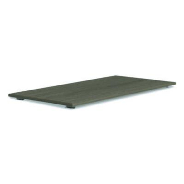 Seville Metal Leg Table Tabletop, Rectangular, 59.05w x 29.53d x 1h, Walnut