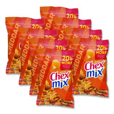 Snacks, Cheddar, 4.5 Oz Bag, 8/Carton