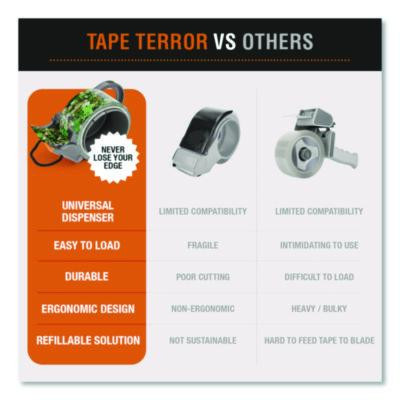 Camo Duct Tape, 3" Core, 1.89" x 9 Yds, Green Camo