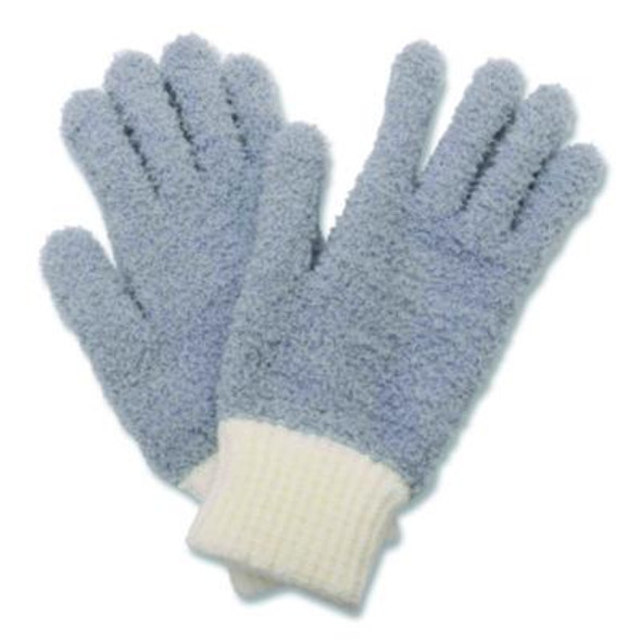 Dusting Set, Feather Duster, Dusting Wand, 2 Gloves, Gray