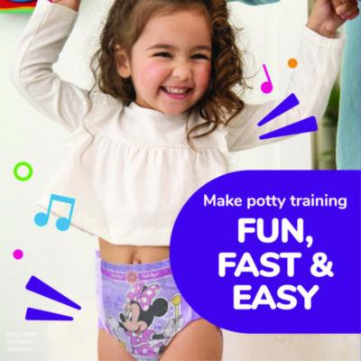 Pull-Ups Learning Designs Potty Training Pants For Girls, Size 2T-3T, 16 Lbs To 34 Lbs, 94/Carton