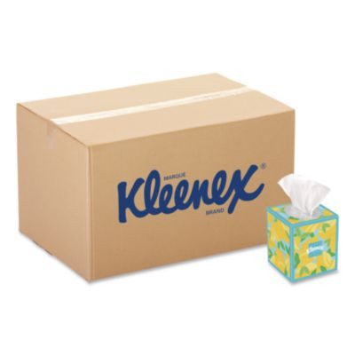 Ultra Soft Facial Tissue, 3-Ply, White, 60 Sheets/Box, 18 Boxes/Carton