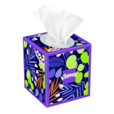 Ultra Soft Facial Tissue, 3-Ply, White, 60 Sheets/Box, 18 Boxes/Carton