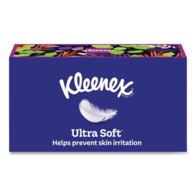 Ultra Soft Facial Tissue, 3-Ply, White, 120 Sheets/Box, 4 Boxes/Pack, 8 Packs/Carton