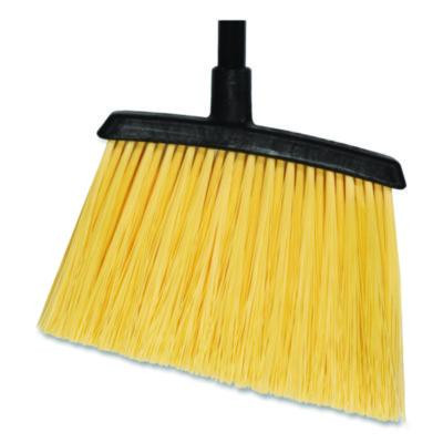 Duo-Sweep Unflagged Heavy Duty Angle Broom, 55" Length, Black/Yellow