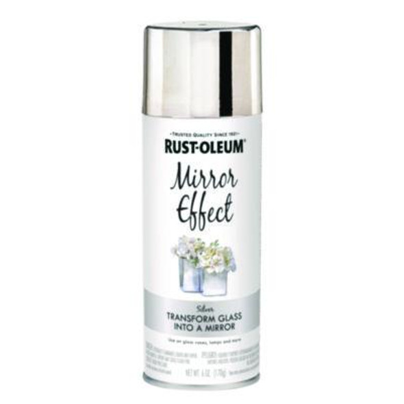 Specialty Mirror Effect Spray Paint, High Gloss Mirror, 6 Oz Aerosol Can