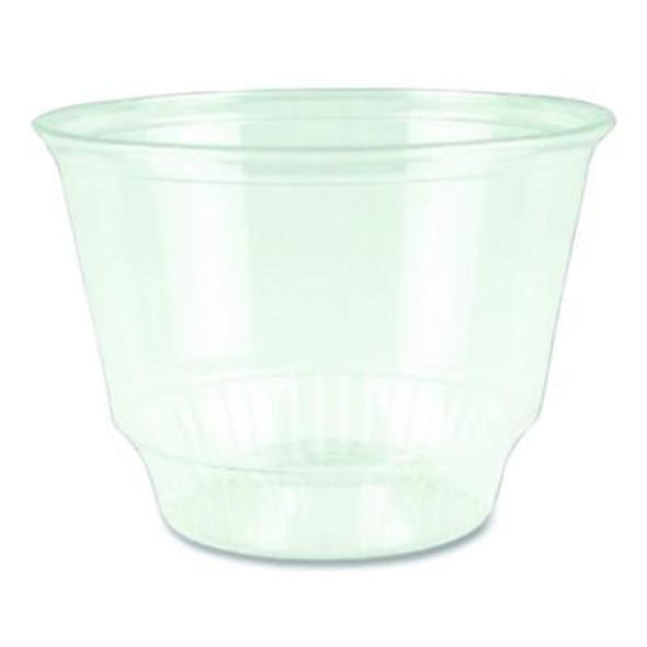 Plastic Cold Cups, Sundae, 8 Oz, Clear, 1,000/Carton