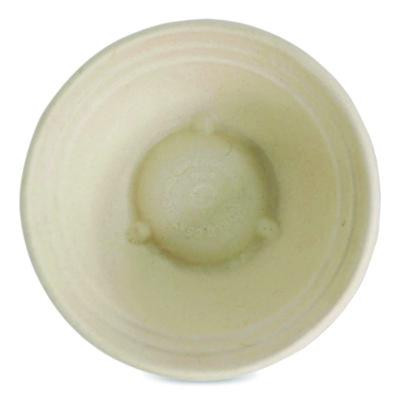 Fiber Barrel Bowls, 8 Oz, 4.5" Diameter x 1.8" h, Natural, Paper, 500/Carton