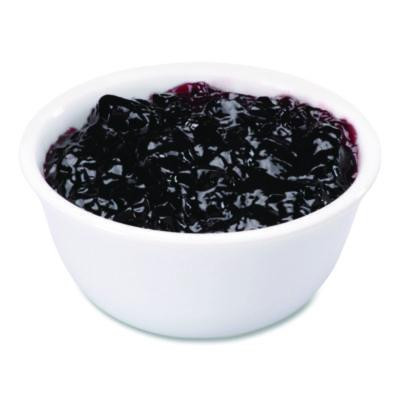 Jelly/Jam Plastic Portion Control Cups, Blackberry, 0.5 Oz Cup, 200/Carton
