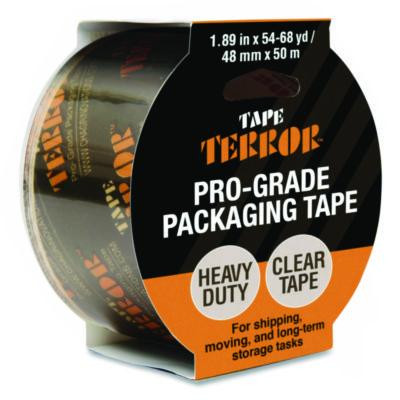 Pro-Grade Packaging Tape, 3" Core, 1.88" x 54.6 Yds, Clear