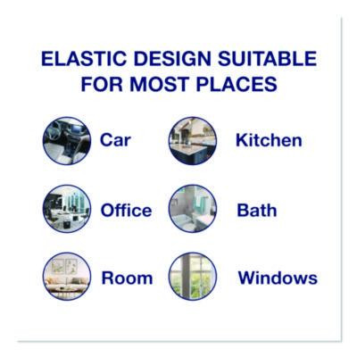 Microfiber Dusting Gloves, Coral With Black Cuffs, 2 Gloves