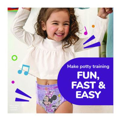 Learning Designs Potty Training Pants For Girls, Size 5, 3T-4T, 32 Lbs To 40 Lbs, 84/Carton