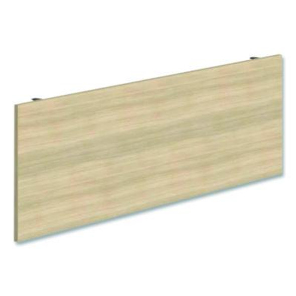 Alera Seville Series Modesty Panel For D-Top Tables, 44.3w x 0.63d x 13.78h, Oak Melamine/Wood