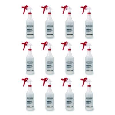 Empty Trigger Sprayer, 32 Oz, Clear, 12/Carton